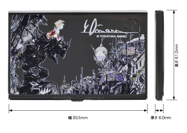日本を代表する現代アーティスト・天野喜孝先生の芸術作品を、名刺入れ（カードケース）にデザインしたF6-073！