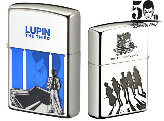 「ルパン三世」原作誕生50周年記念ジッポ・ファイナル！ブルーのアクセントが映える、TVシリーズPART4のジッポ登場！