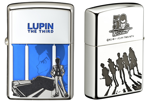 「ルパン三世」原作誕生50周年記念ジッポ・ファイナル！ブルーのアクセントが映える、TVシリーズPART4のジッポ登場！