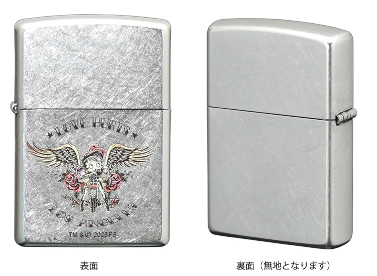 【BETTY BOOP ZIPPO】バイクのクールでロックな、アメリカンヴィンテージの雰囲気