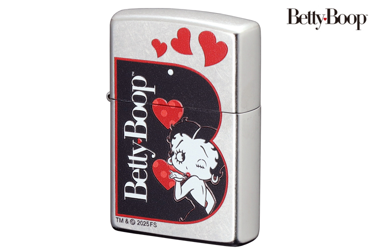 【BETTY BOOP ZIPPO】キュートでセクシーなキャラクター、ベティー ブープのデザイン