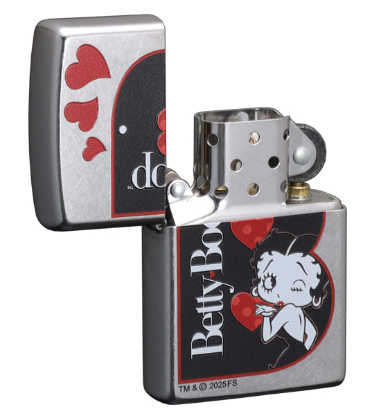 【BETTY BOOP】ZIPPO ベティー ブープ B　おしゃれなアメリカンカジュアルテイストのZIPPO