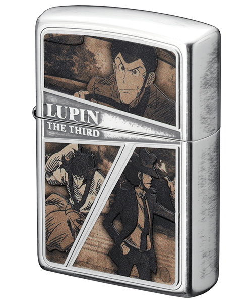 ルパン三世ZIPPOライター セピアフレーム発売！セピア調のカラーがシックなZIPPO